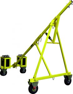 counterbalanced fall arrest anchor / for roofs