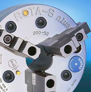 turning chuck / manual tightening / 3-jaw / lathe