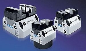 machine tool vise / hydraulic / modular / self-centering