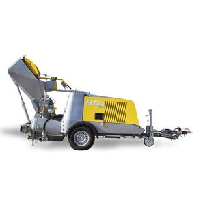adjustable pump / for concrete / diesel / self-priming