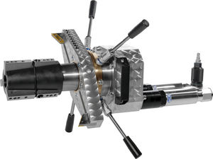 hydraulic beveling machine / portable / orbital / for pipes