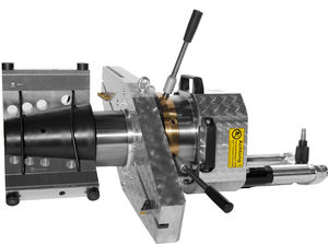 hydraulic beveling machine / portable / orbital / for pipes