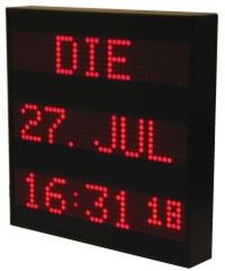 LED display panels / alphanumeric / 3-line