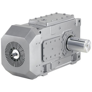 worm gear reducer / orthogonal / low-noise / multi-stage