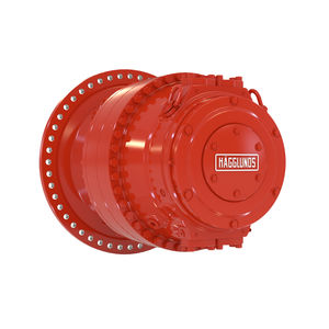 radial piston hydraulic motor / with groove / with shaft couplings