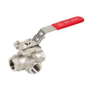ball valve / lever / hydraulic / distribution