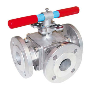 ball valve / manual / hydraulic / distribution