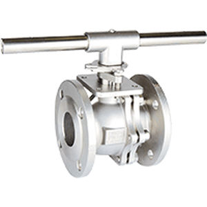 high-performance valve / ball / manual / for water