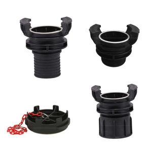 socket fitting / straight / hydraulic / polypropylene