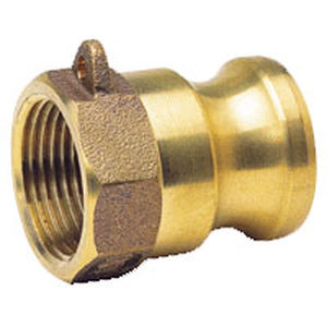 brass fitting / quick / camlock / straight