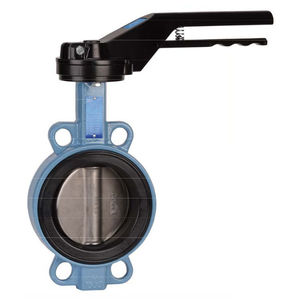 butterfly valve / manual / for chemical products / wafer