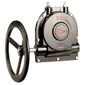 butterfly valve gear reducer / worm / orthogonal / manual