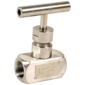 needle valve / manual / female-female / monobloc