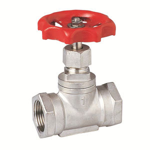 globe valve / with handwheel / threaded / stainless steel