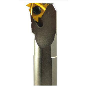 external threading tool / for lathes / indexable insert