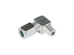 male fitting / ring / elbow / stainless steel