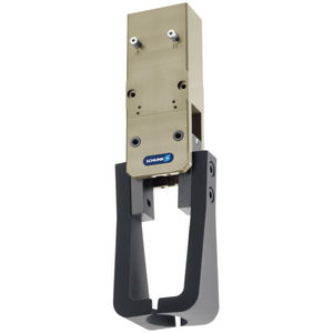 pneumatic gripper / 180° radial / 2-jaw / compact
