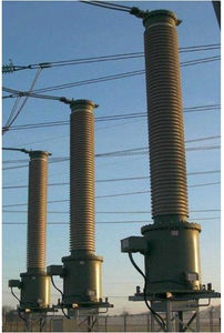 instrument transformer / dry / SF6 gas-insulated / floor-standing