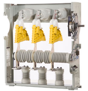 medium-voltage disconnect switch / indoor / tripolar