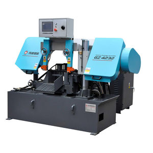 band saw / for pipes / with cooling system / with roller conveyor