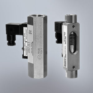 optical flow switch / for liquids / rugged / with indicator