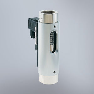 variable-area flow switch / for liquids / rugged / with indicator