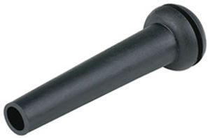 PVC cable grommet / open