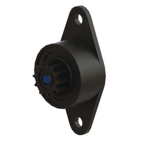 rotary damper / visco-elastic / for pumps / plastic
