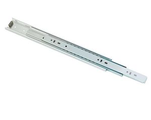 partial-extension slide / telescopic / steel / drawer