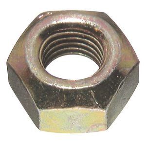 hexagonal locknut / stainless steel