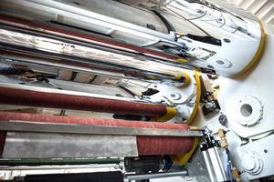 plastic sheet extrusion line / multilayer / for PET / for PP
