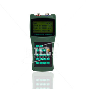 ultrasonic flow meter / for liquids / digital / clamp-on