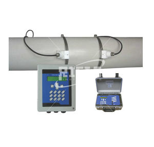 ultrasonic flow meter / Doppler ultrasonic / for liquids / with digital output