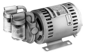 rotary vane vacuum pump / oil-free / single-stage / compact