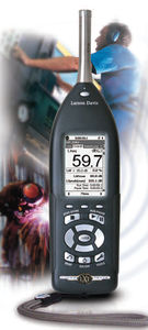 integrating sound level meter / class 1 / data logging / digital