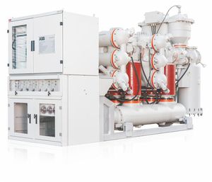 primary switchgear / high-voltage / gas-insulated / power distribution