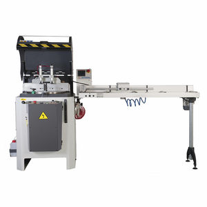 driven roller conveyor / horizontal / for saws / positioning