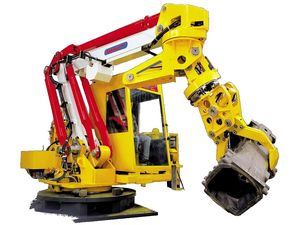 manipulator with gripping tool / power / foundry