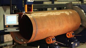 metal cutting machine / plasma / for tubes / CNC