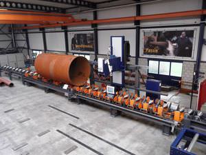 metal cutting machine / oxy-fuel / for tubes / CNC