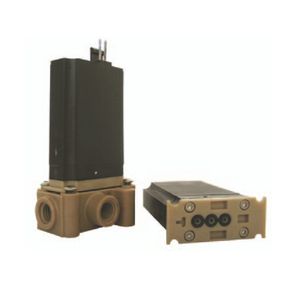 direct-operated solenoid valve / 3-way / NC / for gas