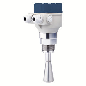 radar level transmitter / for liquids / for water / for tanks