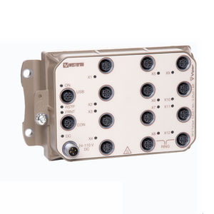 managed network switch / 12 ports / integrated / chassis