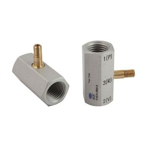 lubricated Venturi ejector / single-stage / compact / for robots