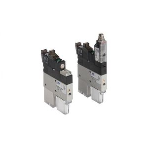 lubricated Venturi ejector / single-stage / compact / for robots