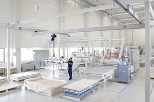 pillar jib crane / wall-mounted / aluminum / with vacuum gripper