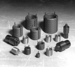 threaded insert / key-lock / stainless steel / round