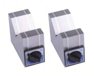 V-shaped magnetic block / permanent