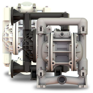 wastewater pump / pneumatic / double-diaphragm / self-priming