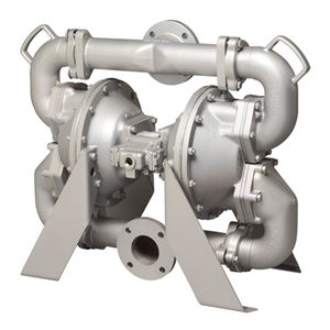 slurry pump / double-diaphragm / industrial / discharge